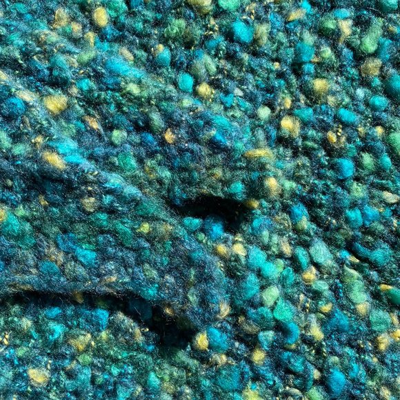 Handmade crocheted shawl shrug sweater. #3 - Picture 3 of 5